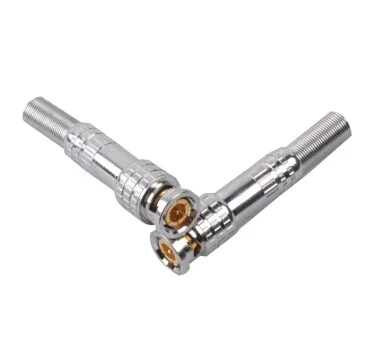 10 Pcs Solder Less Twist Spring BNC Connector Jack For Coaxial RG59 For CCTV Camera Surveillance Kit System Hot