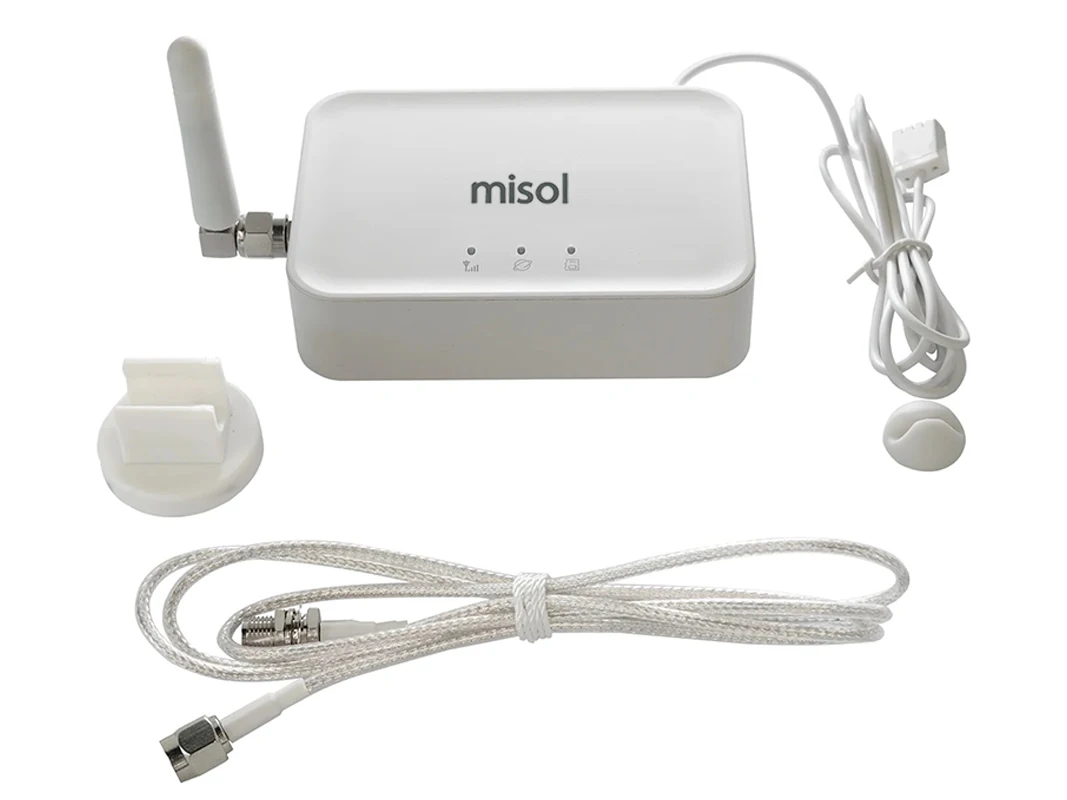Misol GW3000 Ethernet and Wi-Fi Gateway with Data Storage with Enhanced Antennafor Weather Station