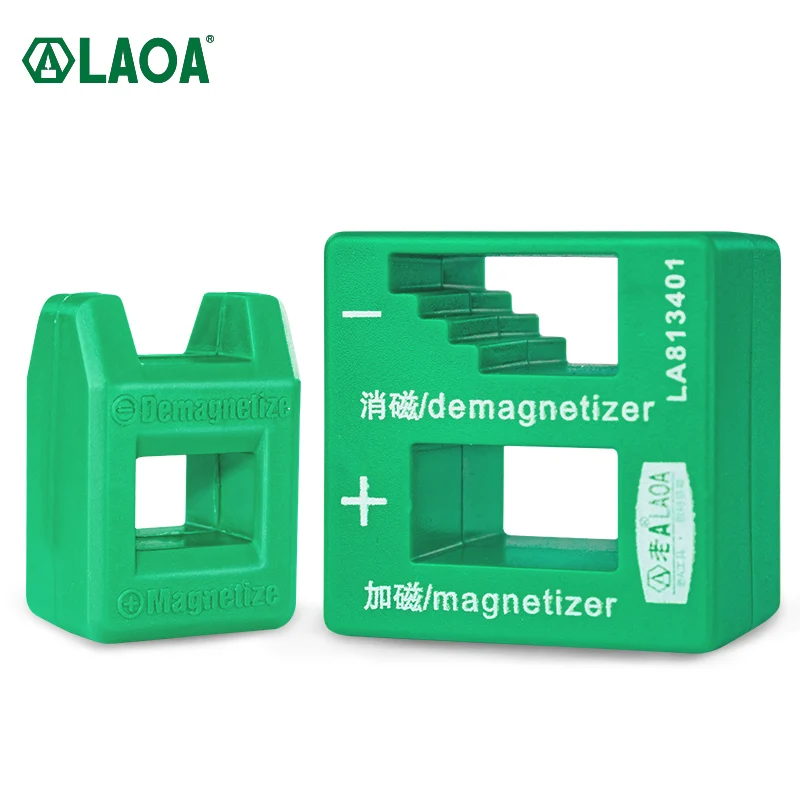 LAOA High Quality Screwdriver Demagnetizer Magnetizer Powerful Magnetic Pick Up Tools for Screwdrives Motorcycle Repair Tools