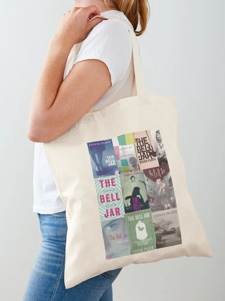 

sylvia plath the bell jar design Tote Bag tote bag custom Women's tote bag women Women's handbag