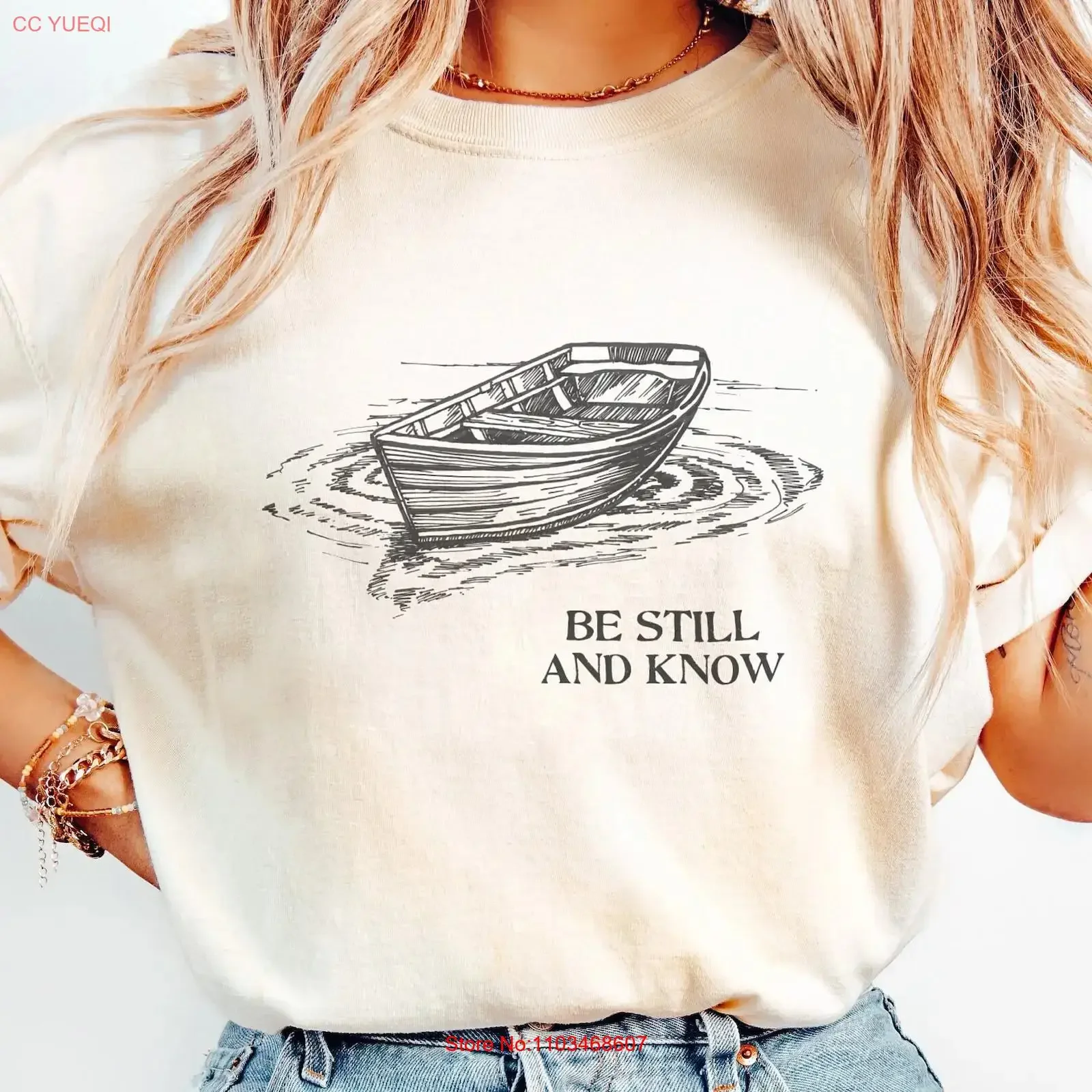 Foi t-shirt inspiration sagesse pleine conscience citation haut vêtements spirituels Dharma lac vie bateau paix morturesse vintage