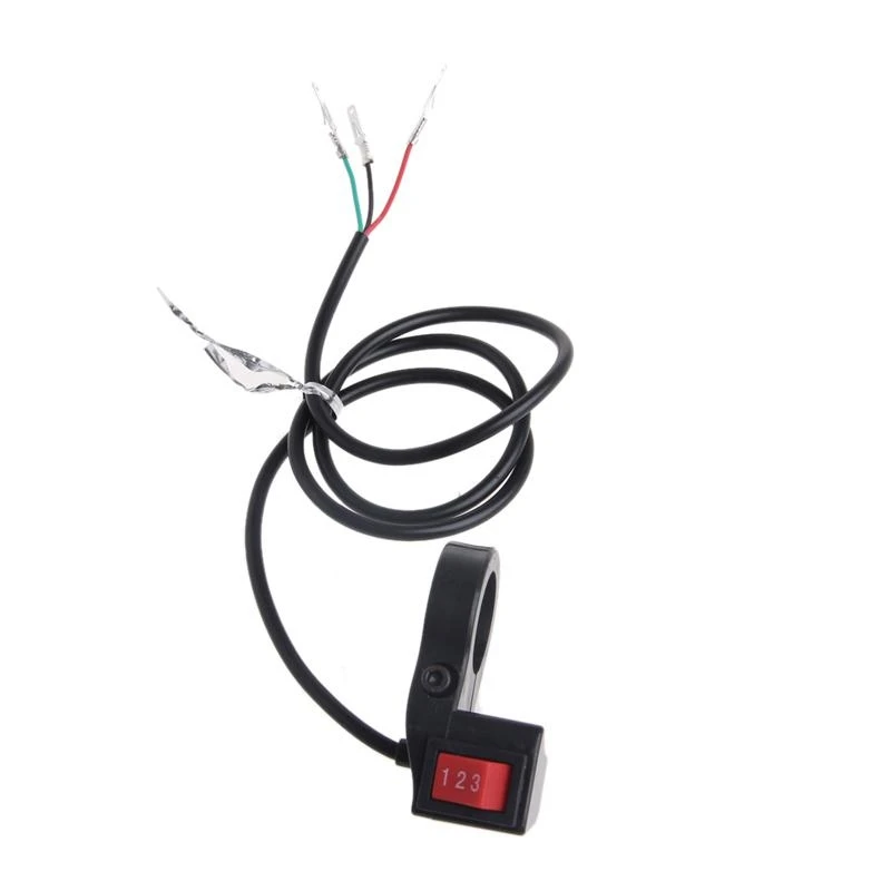 22mm Electric 3 Speed Module Switch For Shift E-bike Scooter Bike Motorcycle