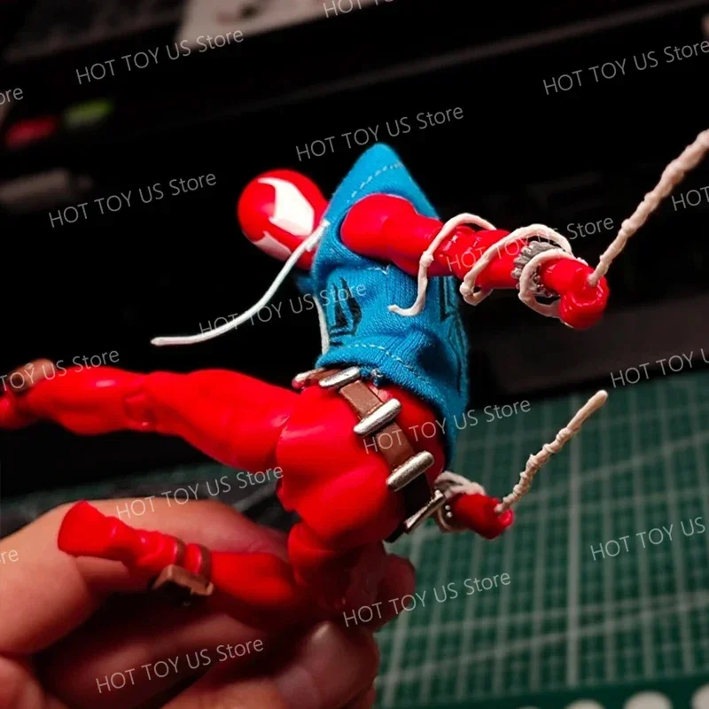 In Stock Ct Toys Scarlet Spider Spiderman Mafex 186 The Amazing Spider-Man Comic Version Anime Action Figure Custom Gifts Toy