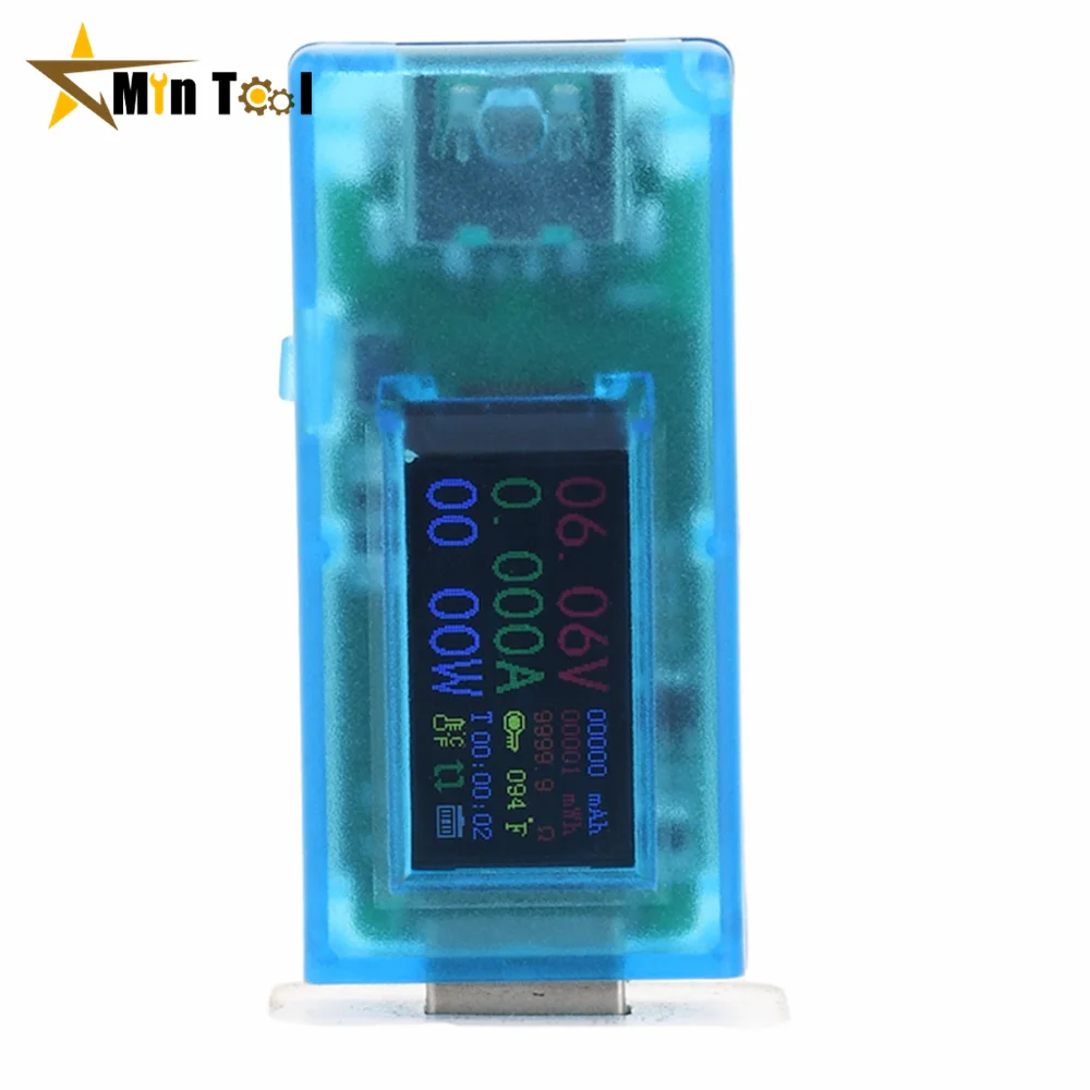 Imagem -03 - Amperímetro Usb e Voltímetro para Eletricista Multímetro Carregamento da Bateria Tester Tool Power Supply 13 em 1