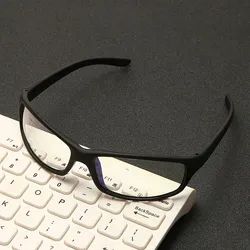Anti-blue Protection Glasses Square Optical Prescription Myopia Computer Glasses Frame Women Men Anti Blue Sport Glasses Goggle