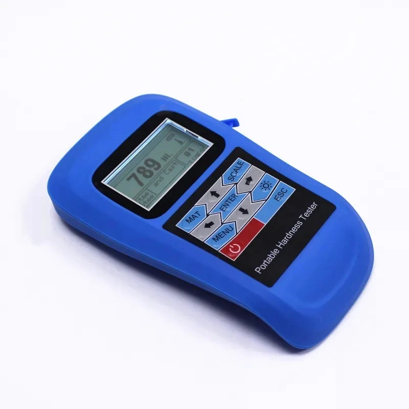 Metal Leeb Digital Hardness Tester HRB,HRC,HV,HB,HS,HL Durometer Measuring Device Gauge D-type Sensor USB Interface Data Store