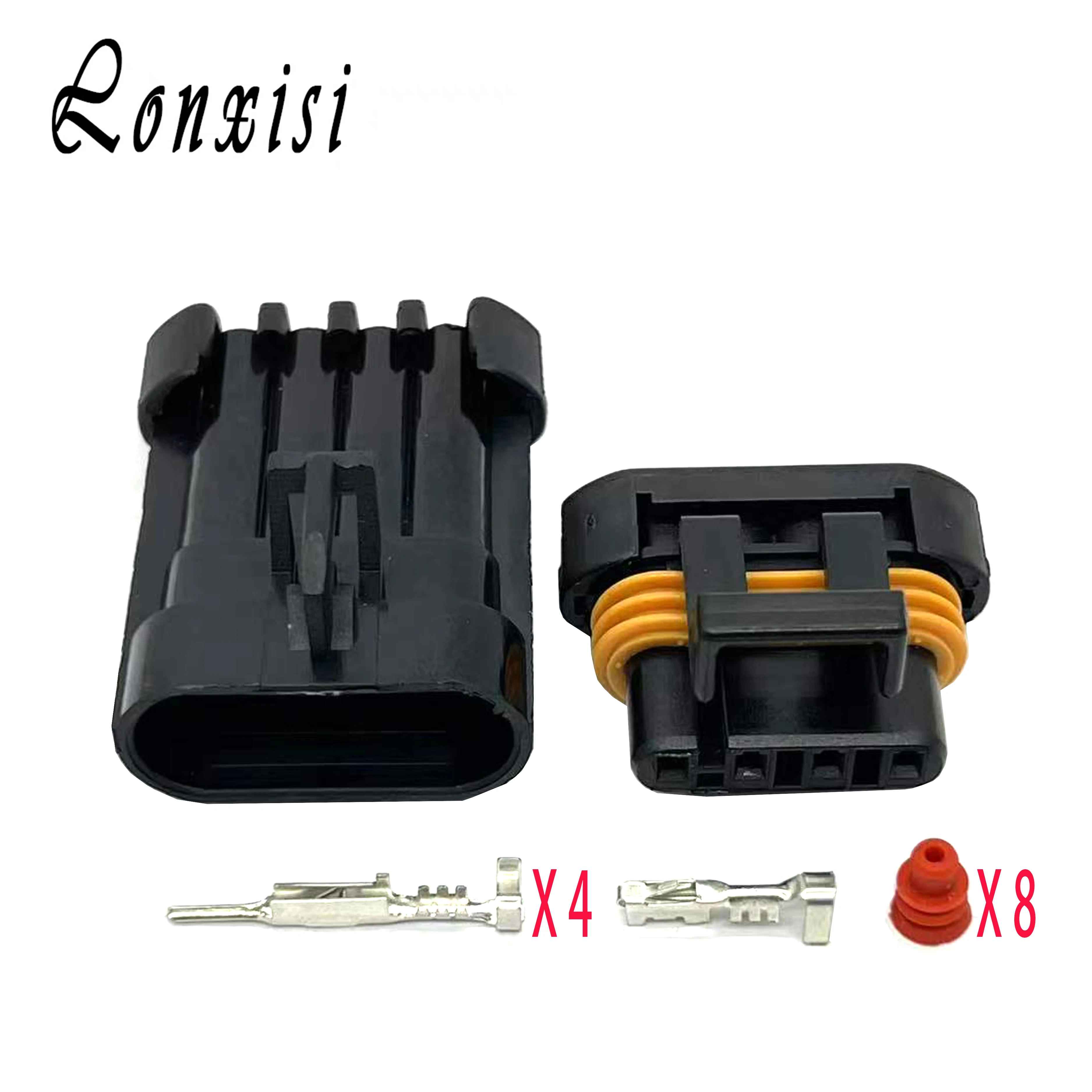 4 Pin 12162102 Alternator Connector GM LS1 LS6 Coil Pack Oxygen Sensor Connectors 12162144 For Toyota BUICK Haima