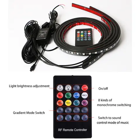 10 best sales under car led lights - №1