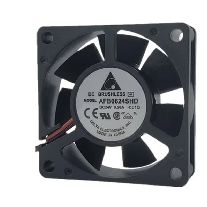 New DC24V AFB0624HD/VHD/SHD for Danfoss Inverter Silent Cooling Fan 6020