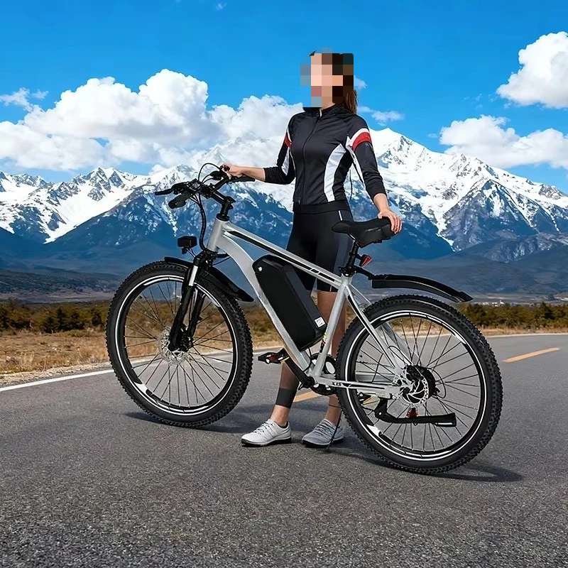 

SXLL 26-Inch electric bike 500W, electric bike 25mph speed city electric bike 48v 15.6ah battery