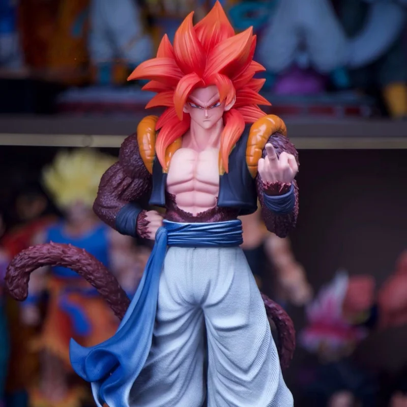 

31 см В НАЛИЧИИ Аниме Dragon Ball GT SSJ4 Gogeta Doll Super Saiyan 4 Gogeta Фигурка Статуя из ПВХ Коллекционная модель игрушки в подарок