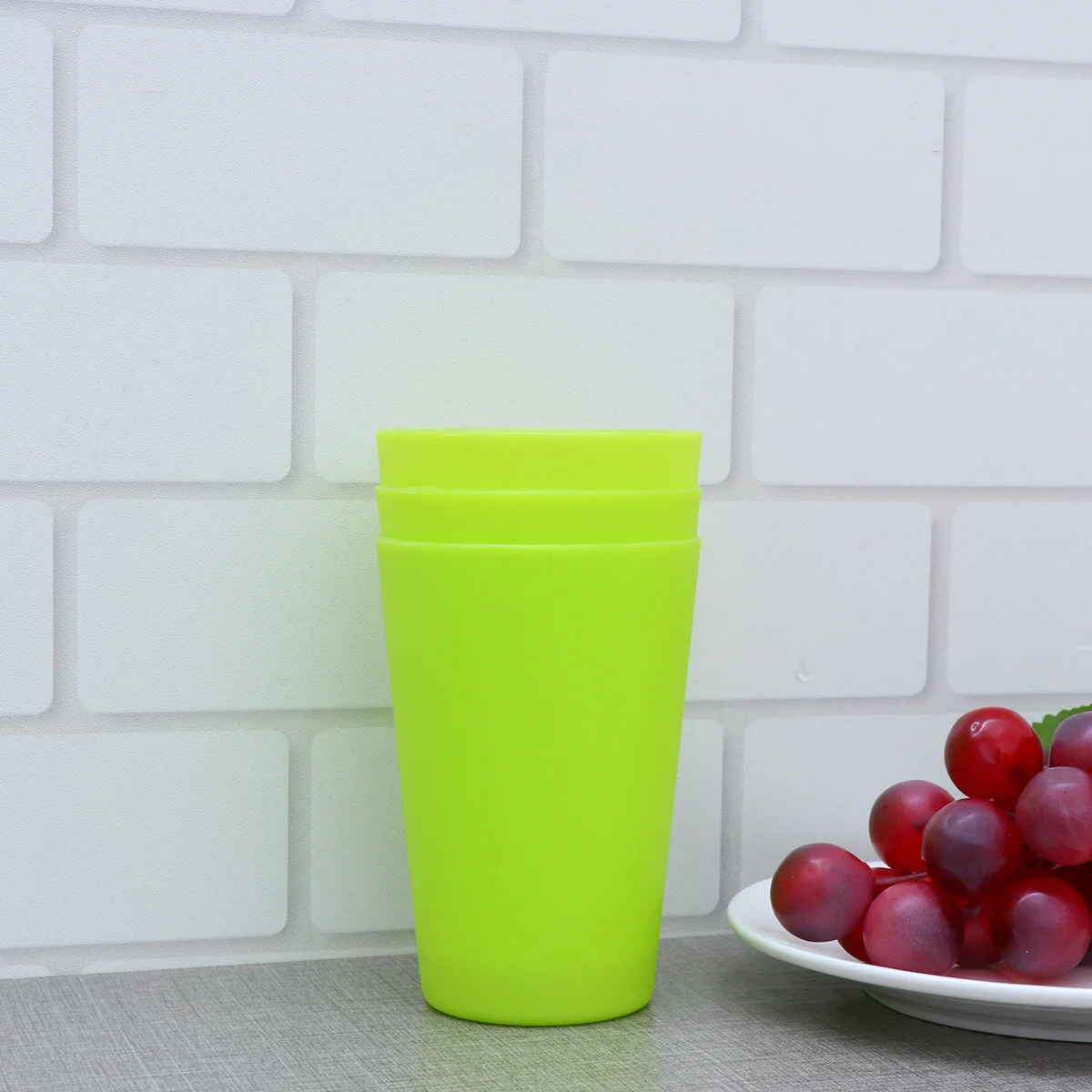 

12Pcs Frosted Plastic Party Cups Thick Reusable for Outdoor Picnic Home Cafe Restaurant Beer Water Drinking Cups