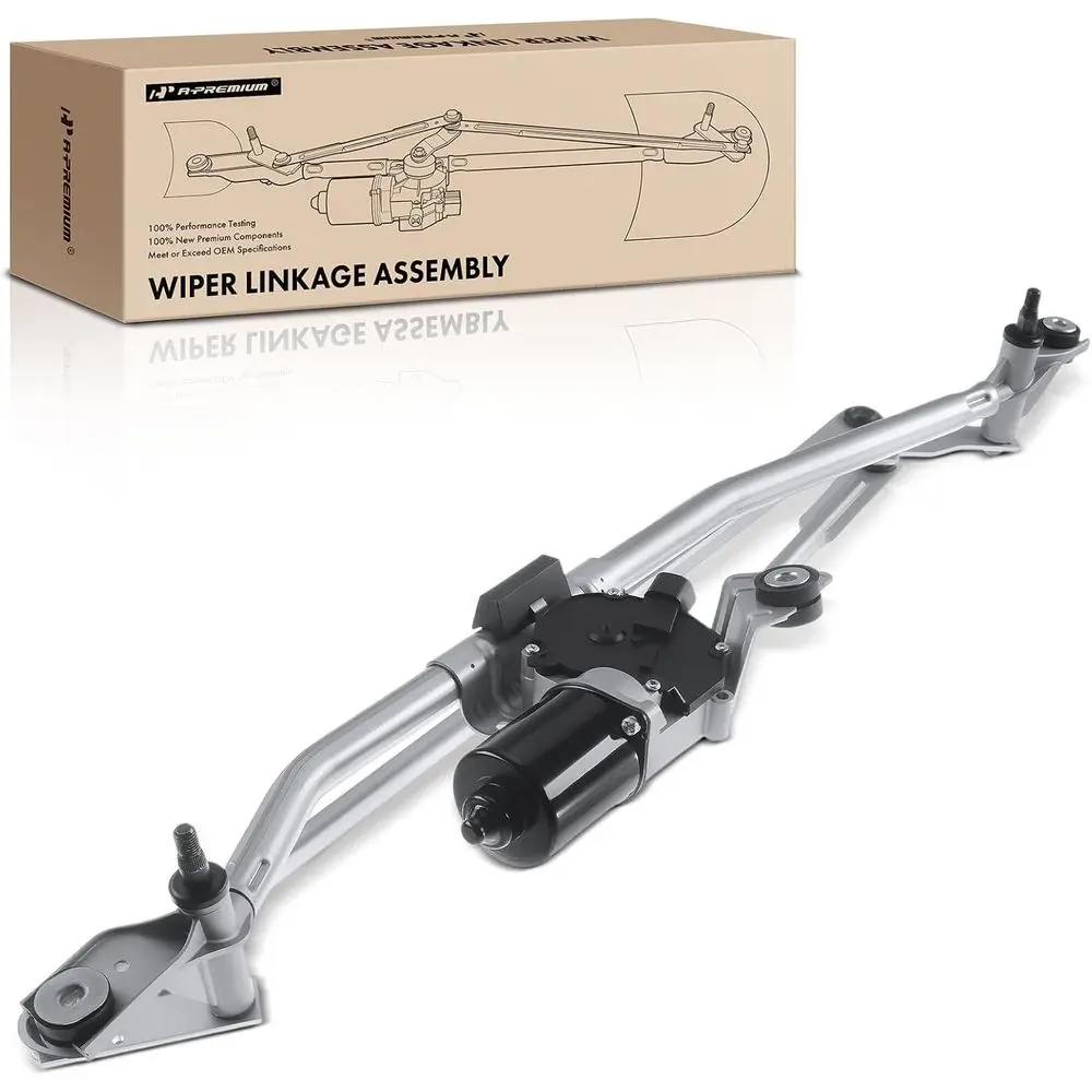 

Двигатель стеклоочистителя и рычаг в сборе, совместимый с автомобилями Chevrolet и GMC — Silverado 1500/2500 HD/3500 HD, Suburba