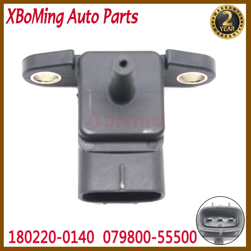 

Car New Manifold Absolute Pressure Sensor 180220-0140 For ISUZU 6HK1 4HK1 Engine 1802200140 079800-55500 07980055500