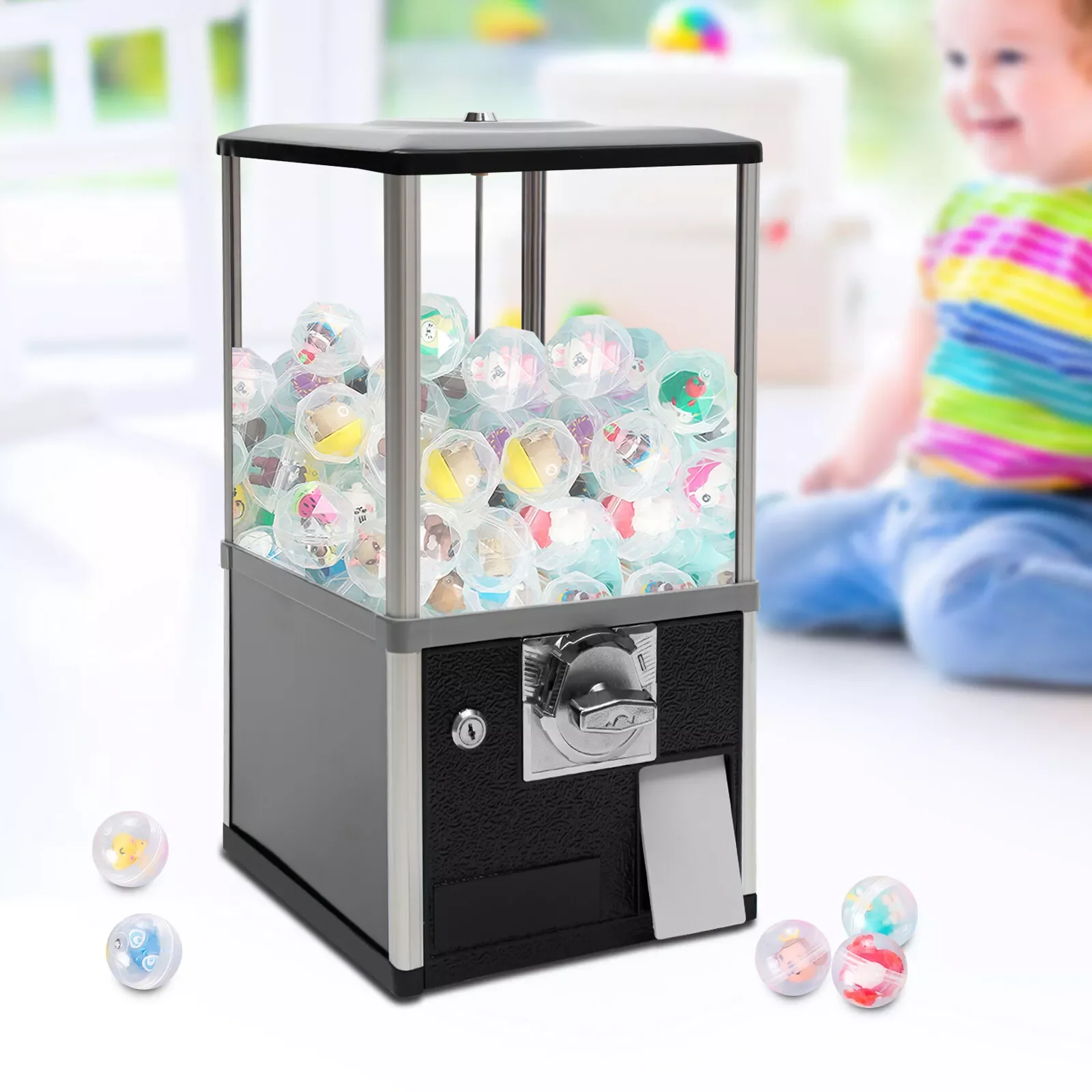 Gumball Bank Candy Ball Automaat Capsule Speelgoed Snoep Vending Dispenser
