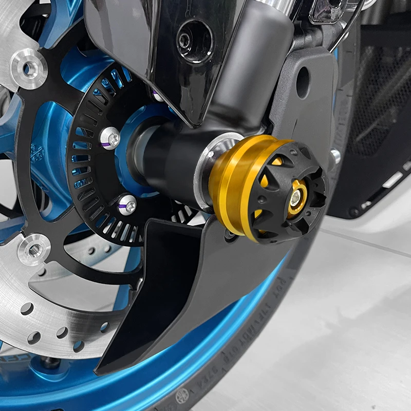NEW Motorcycle CNC Rear Axle Fork Crash Slider Wheel Protector Pad For tmax530 560 TMAX530 SX DX TMAX560 TechMax TMAX 2019-2025 - Image 3