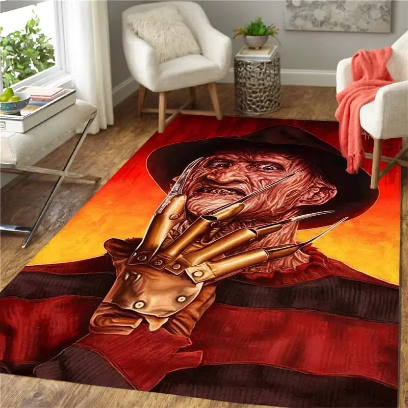 Horror Series Carpet Living Room Home Decor Sofa Table Rug Anti Slip Chair Cushion Lounge Mat picnic  camping  children  Art