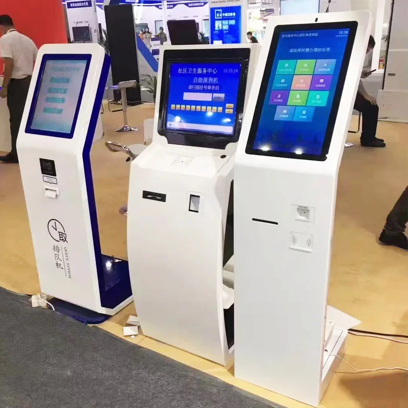 The product can be customized. Wireless queuing number calling machine touch screen