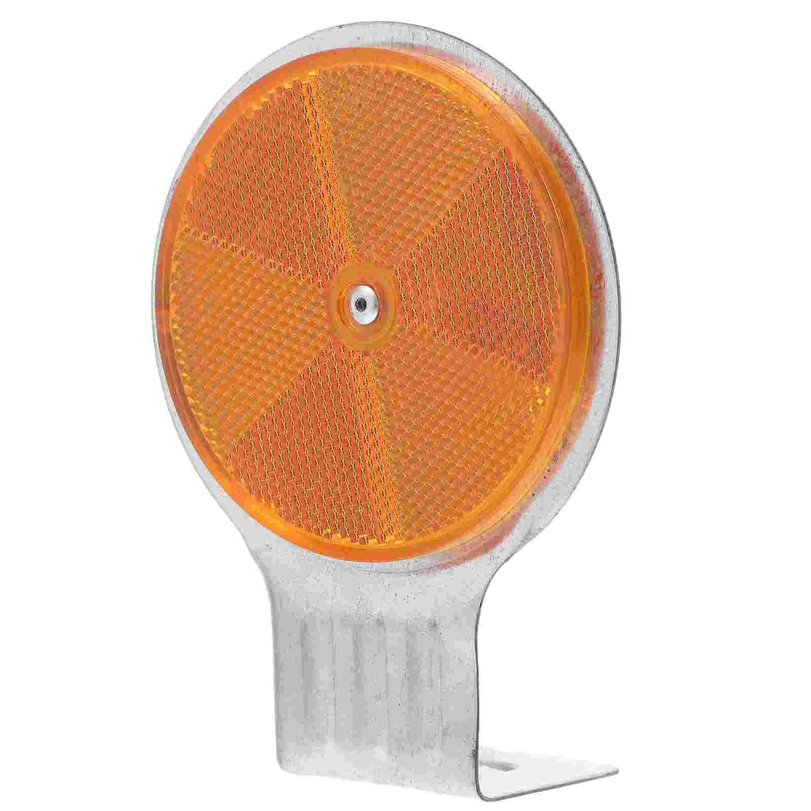  Traffic Warning Signs Reflectors for Trailers Reflective Stickers Driveway Poles Road Studs Round Marker Entrance