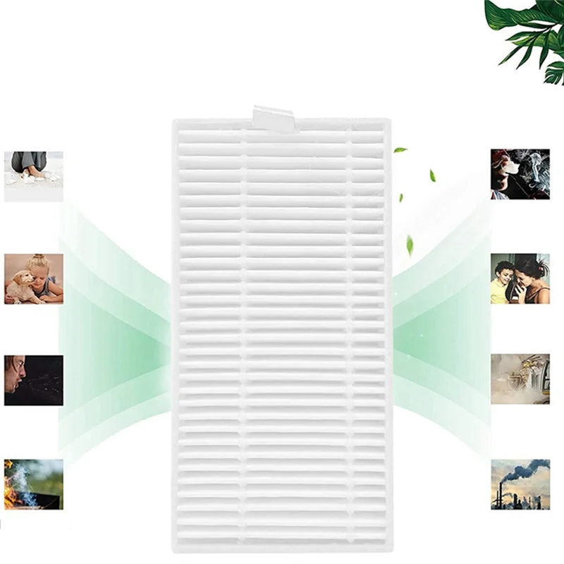 BBNV-9PCS filtros laváveis para viomi alpha 2 pro robô aspirador de pó acessórios filtros hepa