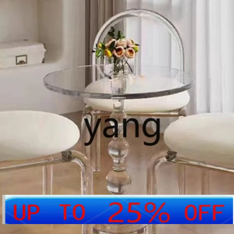 

LMM Cosmetic Chair Dressing Stool Girls' Bedroom Simple High-End Back Stool