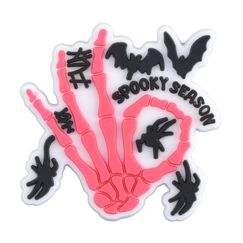 Halloween Shoe Charms Horror Shoe Decorations Accessories Fit Bracelets Wristband Girls Boys Wen Women Party Favor Gifts