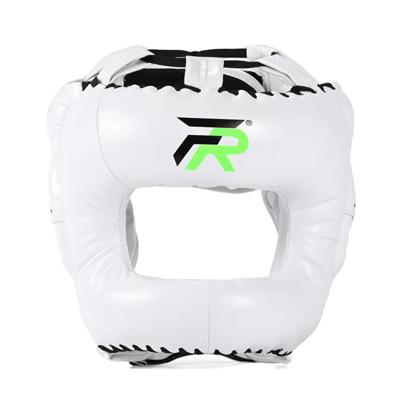 Protector de cabeza de boxeo para adultos, casco de lucha de protección completa, equipo de protección Sanda, protector de cabeza Muay Thai