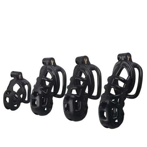 2025 New Men's Chastity Lock Black Smooth SM Erotic Men's Toy, Valentine's Day Gift (Purchased Separately With Chastity Lock Str