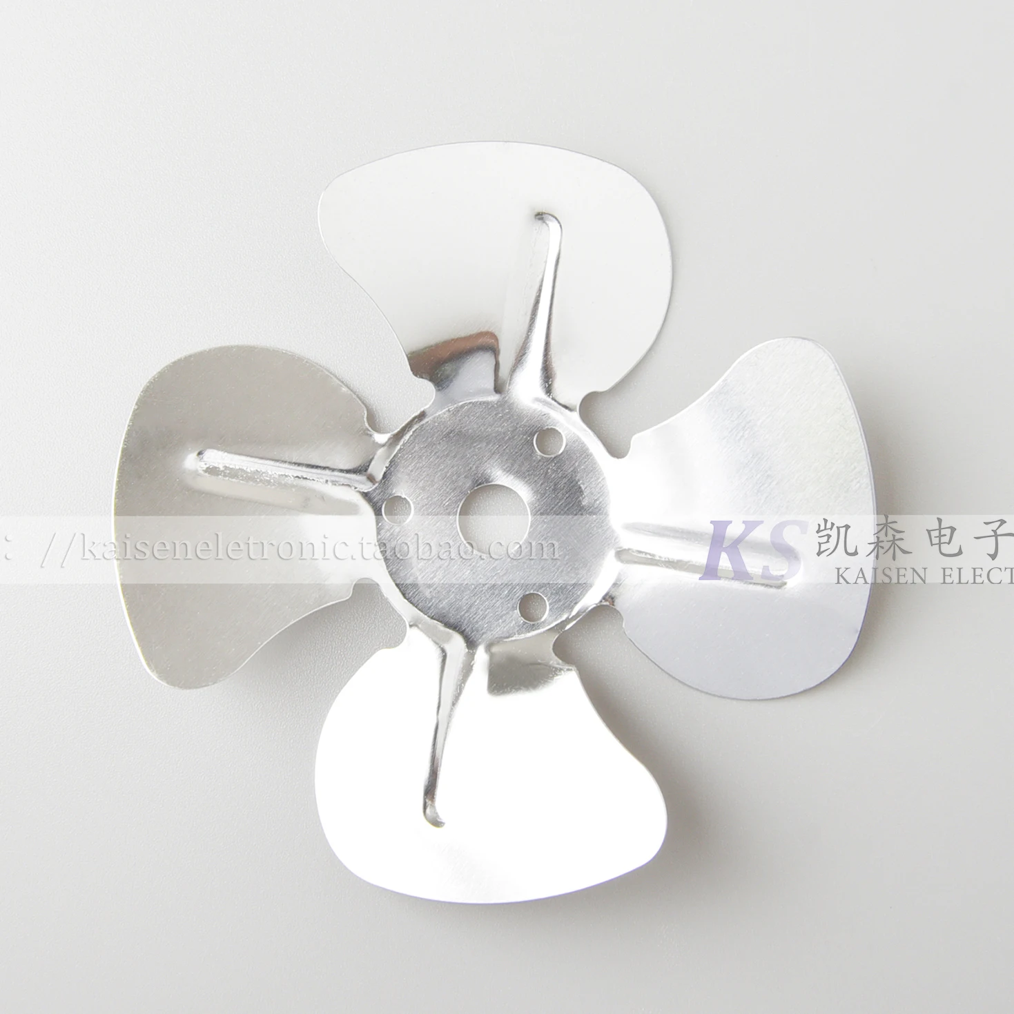 

2 pieces diameter 100mm*16mm four leaves round hole high temperature resistant aluminum alloy oven motor fan axial flow air blad