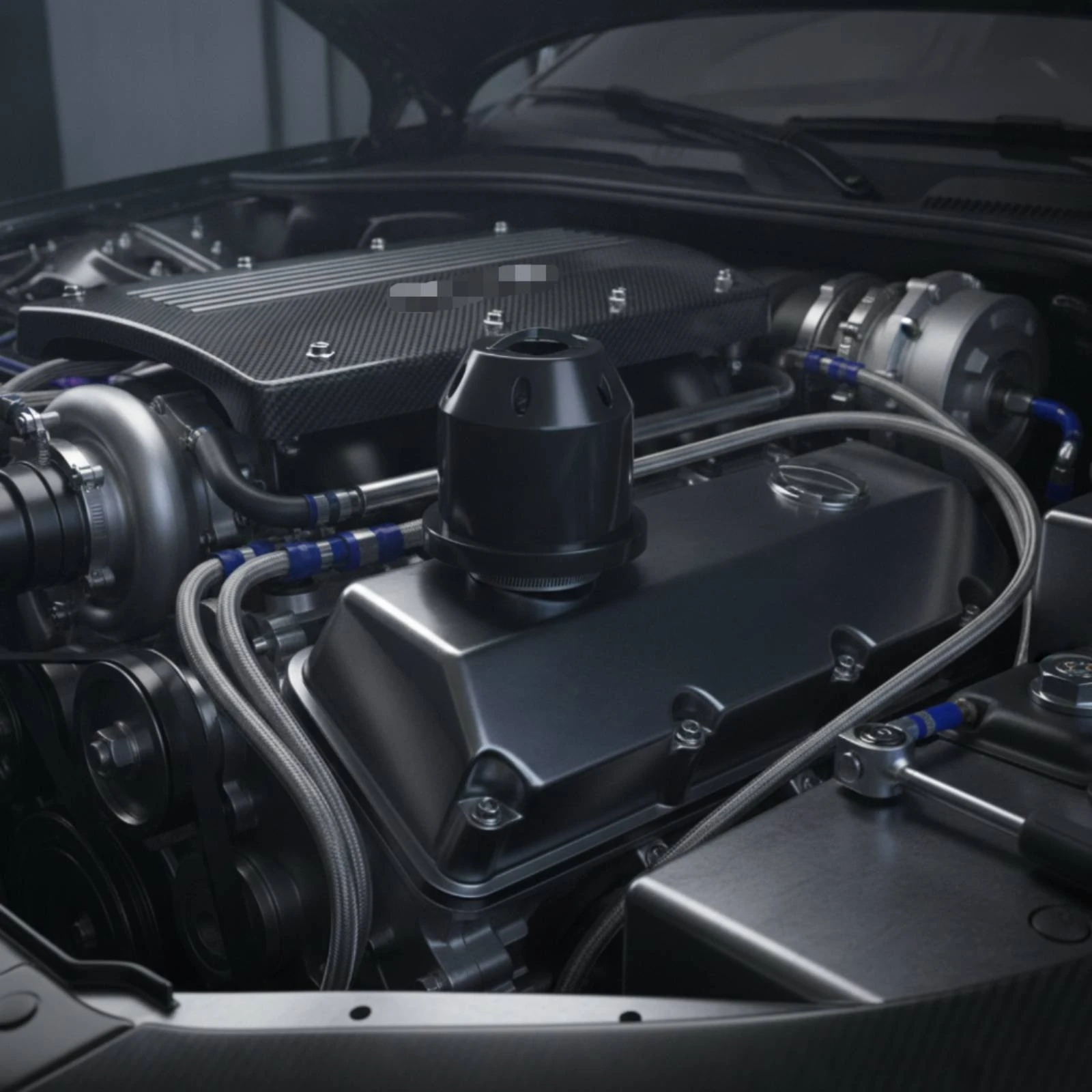 Air Intake Dome-Shaped Filter Vented Dome-Shaped-Style Air Filter Easy Installation Sturdy for Tuner, Engine Bay