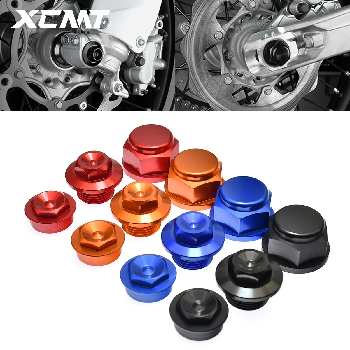 

Motorcycle CNC Front and Rear Wheel Axle Lock Nut Screws For KTM SX SXF XC XCF EXC EXCF XCW SMR 85SX 125-530 2003-2020 2021 2022