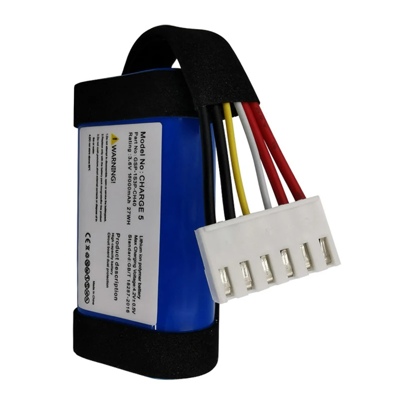 18000mAh GSP-1S3P-CH40 For JBL Charge 5 Charge5 Original Wireless Bluetooth Speaker Battery Replacement Batteries+Free Tools