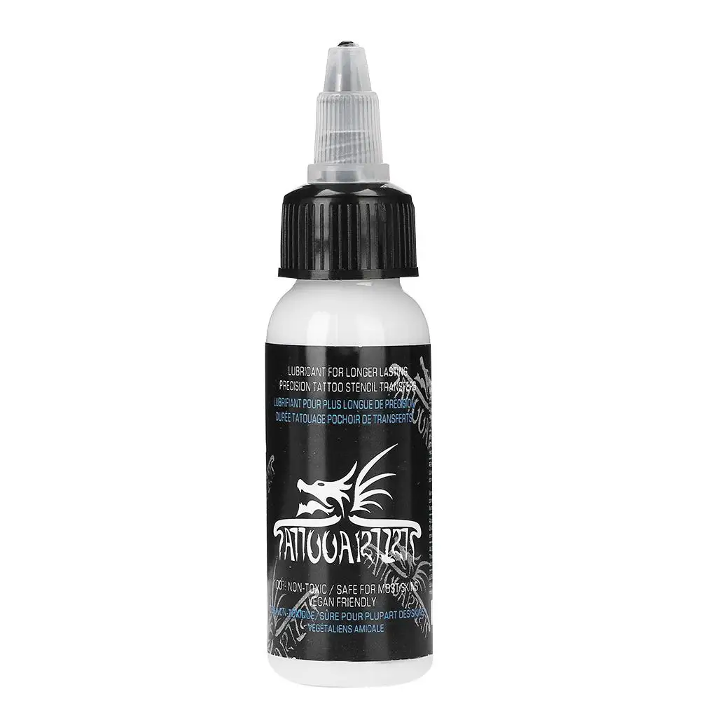 Crema de imprimación de Gel de transferencia de tatuajes, herramientas de arte corporal, amigable con la piel y seguro, fórmula suave para mantenerse en contacto, 30ml