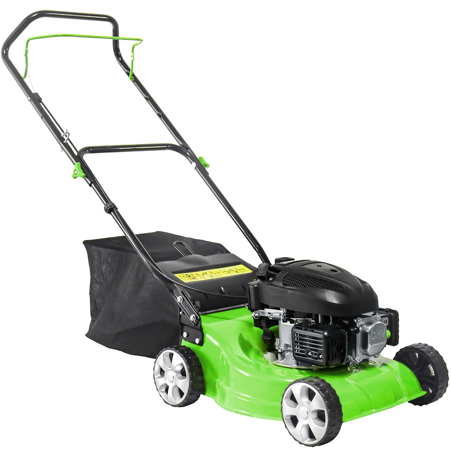 VERTAK 79CC Commercial Petrol Lawn Mower Industrial Grass Lawn Mower Hand Push Industrial Grass Cutters for Garden Work