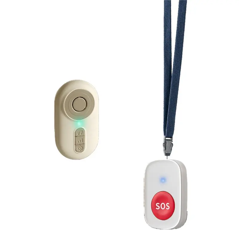 

【THANKSGIVING DAY】Caregiver Pager Wireless SOS Alert Call Button For Elderly Monitoring System Portable Alarm For Nursing Homes