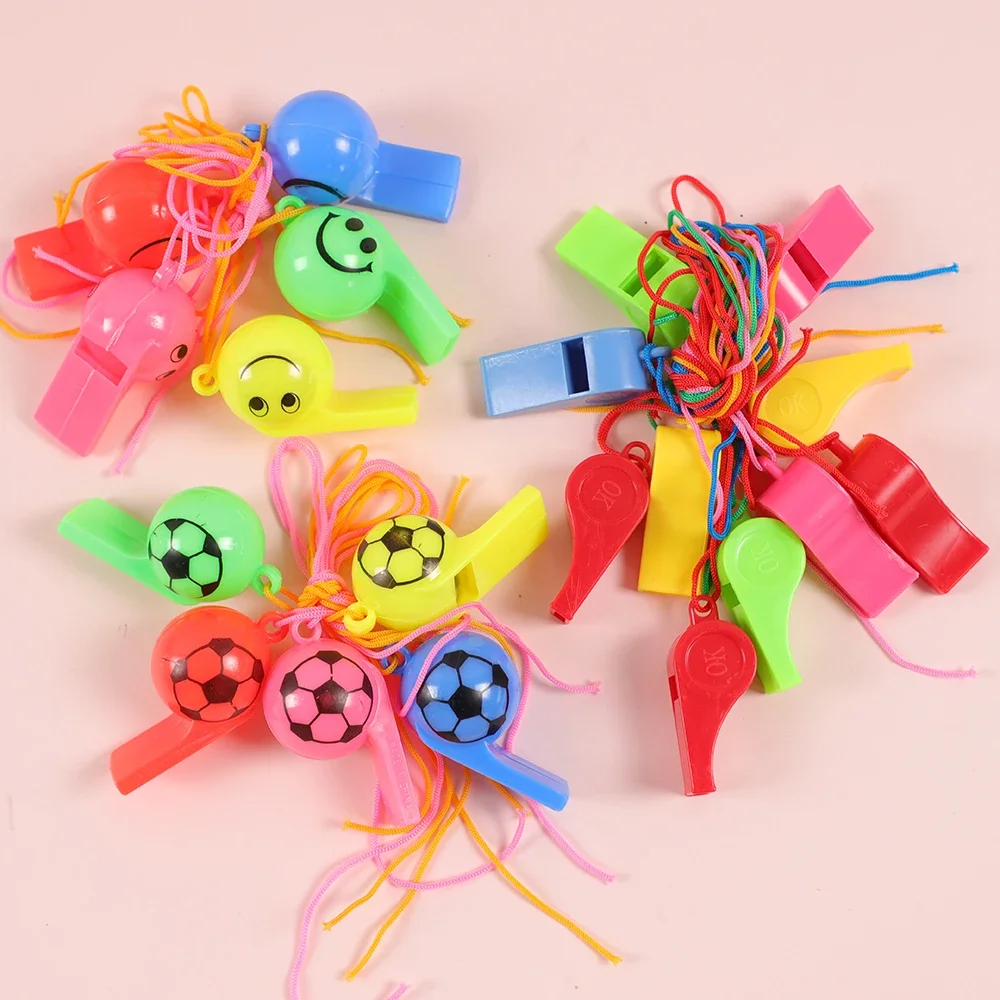 

20-Pack Cute Football Party Favors Whistle Set Sports Gift Boxed Party Favors Easter Basket Filler Prizes Boys Party