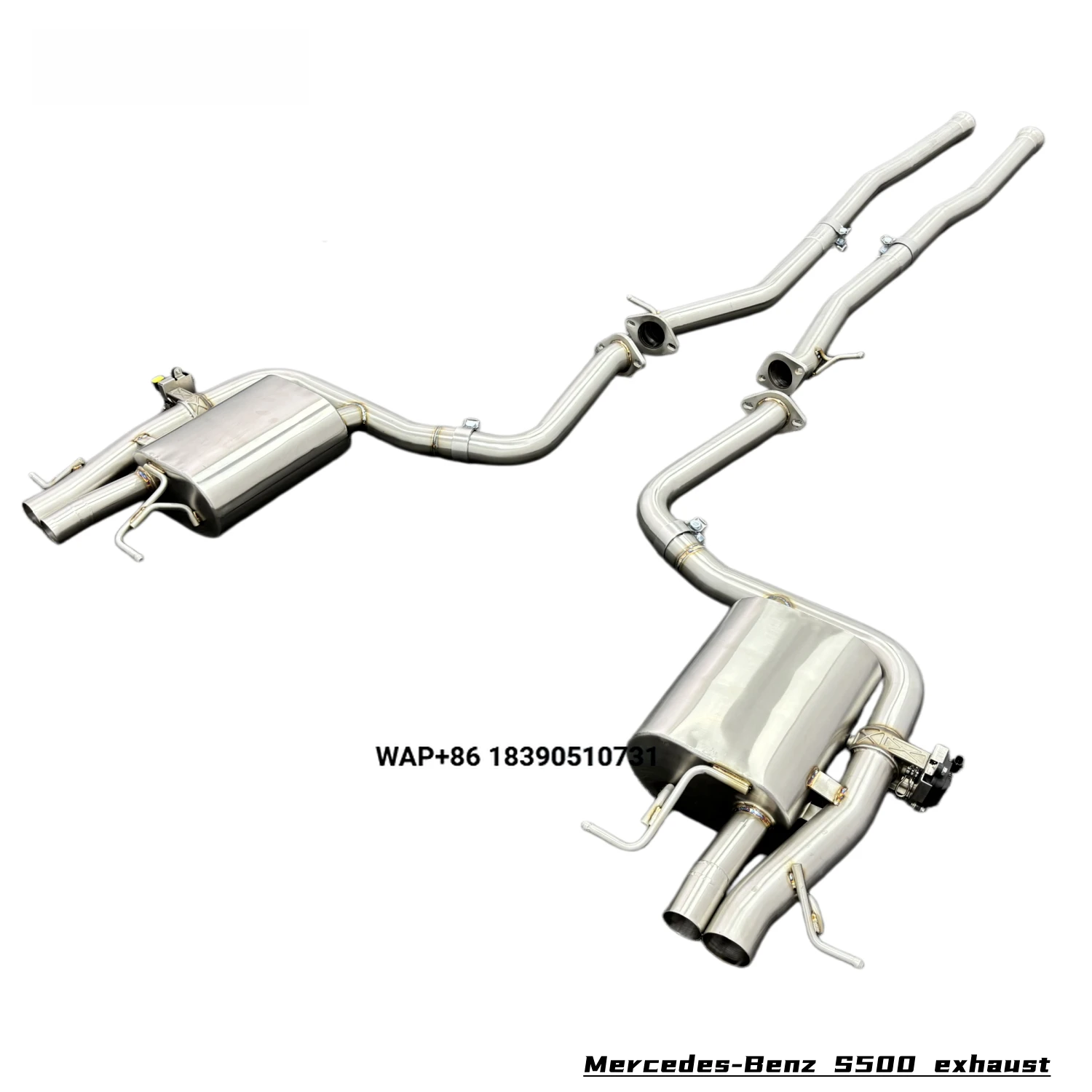 OEM Escape Valvetronic Catback Exhaust Car Exhaust Muffler for S400/s500/s600/S63L W221 W222 Racing Exhaust System