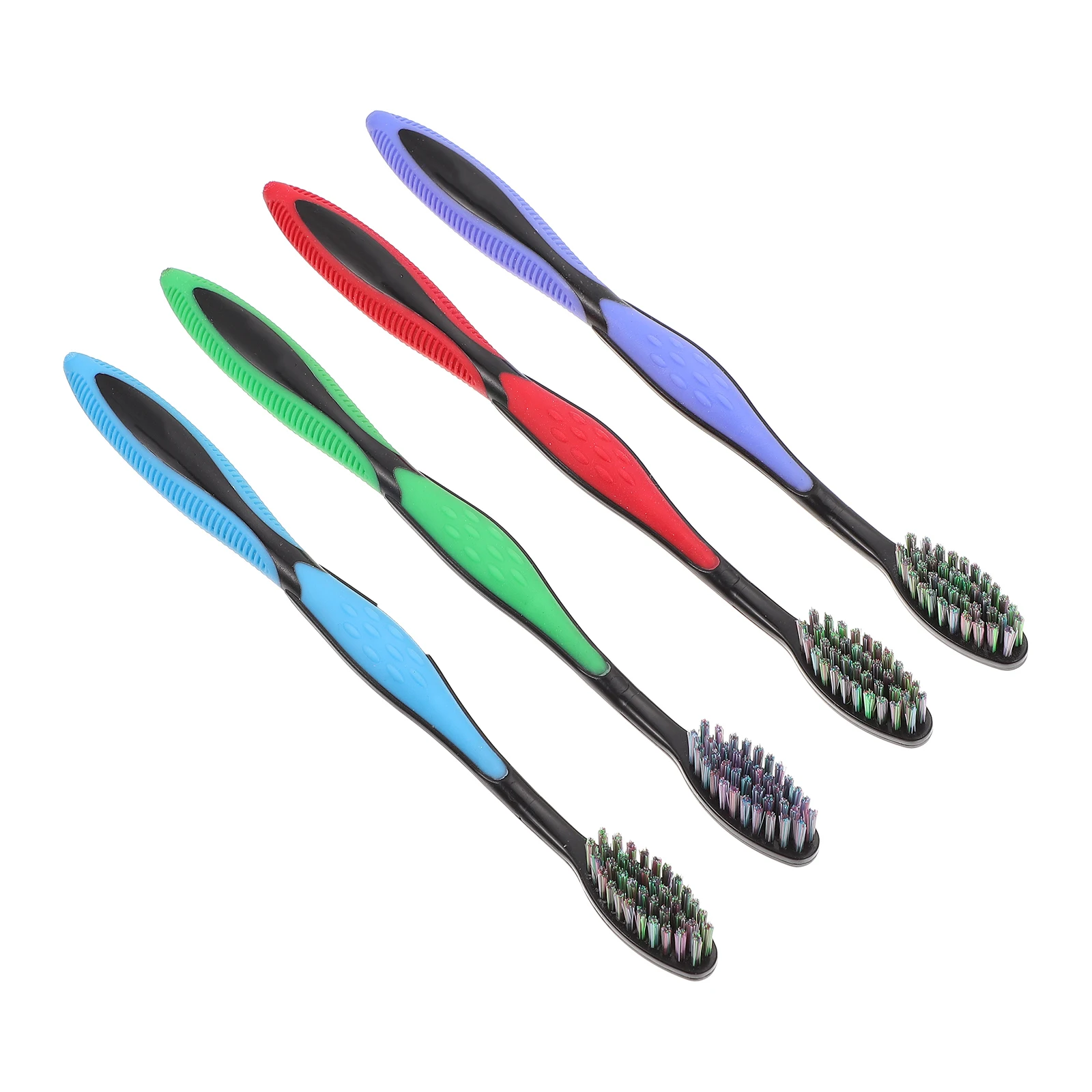 

10 Pcs Hard Bristles Toothbrushes for Adults Cleaning Tools Durable Practical Long Lasting Use Stain Removers Household