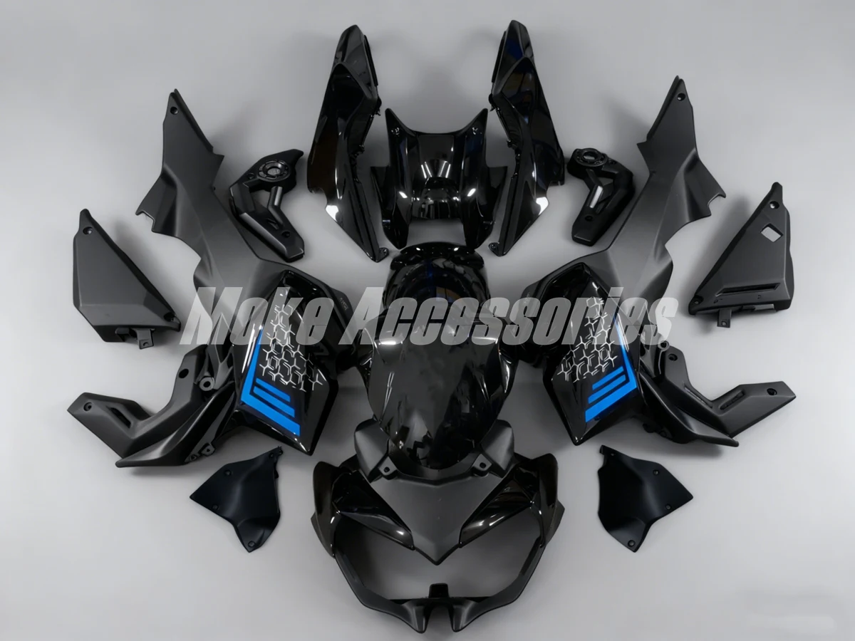 

Комплект обтекателей для Z650 2020-2023, высококачественный комплект кузовных деталей из АБС-пластика, черный с синим, изготовленный методом литья под давлением.