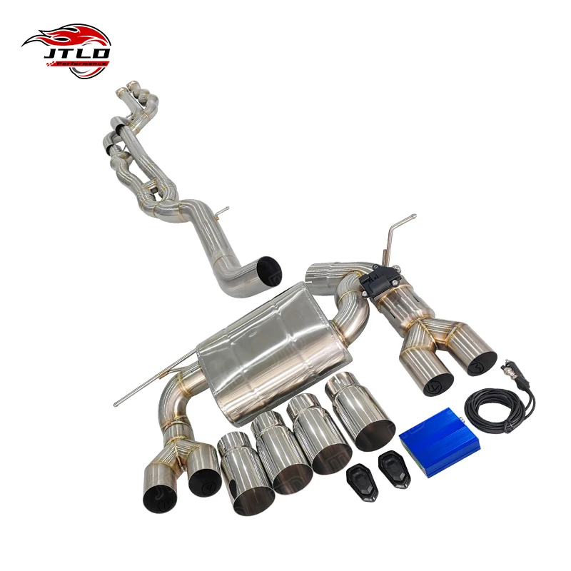 

Выпускной клапан JTLD Catback для BMW M3 M4 F80 F82 F83 F8x S55 3.0T 2014-2019, средние трубы выхлопной системы равной длины, система Valvetronic