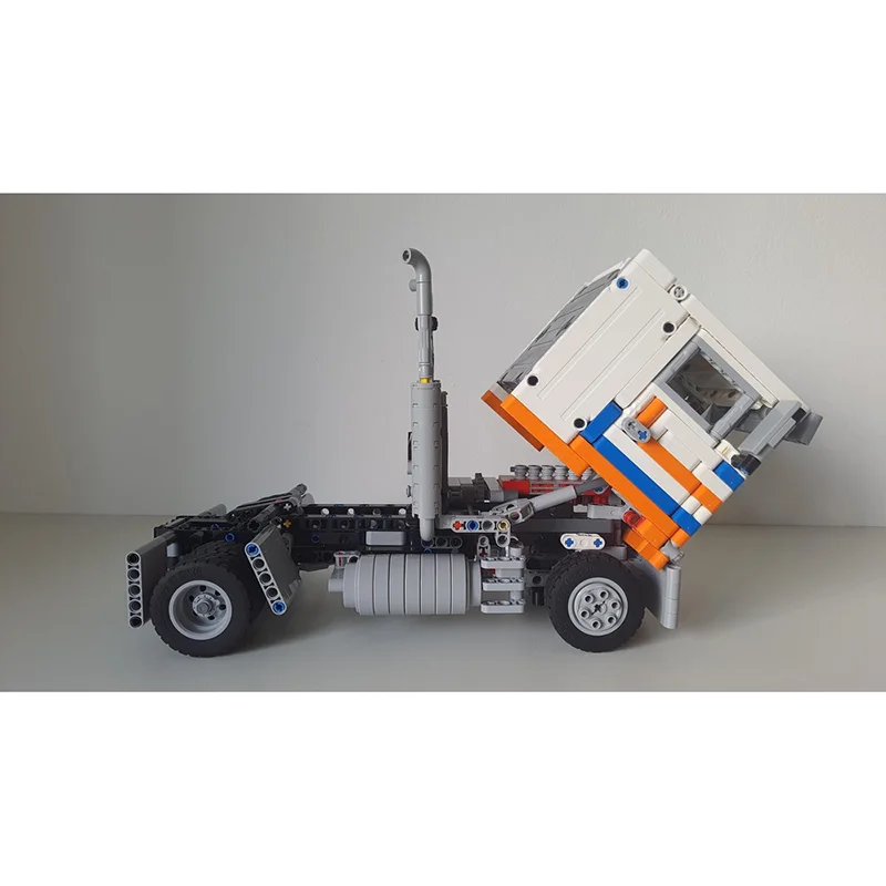 998 قطعة الساخن بيع Moc عالية التقنية مدينة فاخرة شاحنة رئيس نموذج اللبنات التكنولوجيا الجمعية الطوب لعبة طفل هدية عيد ميلاد #2