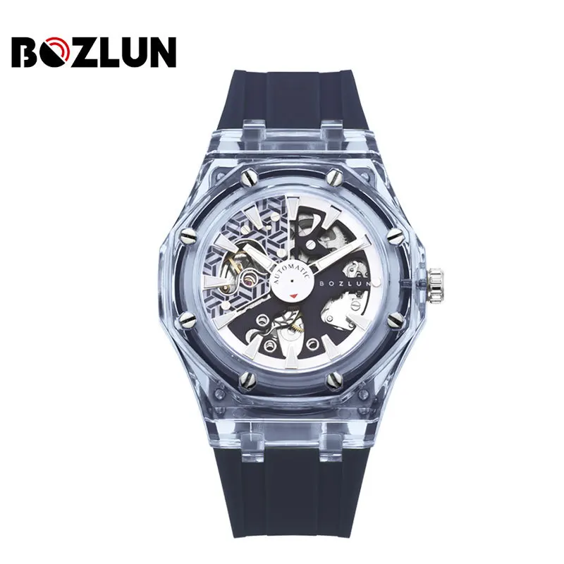 

BOZLUN Men's Automatic Mechanical Watch - Waterproof Luxury Fashion Wristwatch for Men, Self-Winding Durable Gift for Him