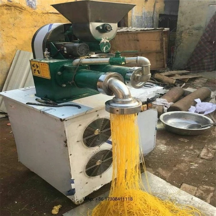 

New Condition Automatic Rice Noodle Making Machine Corn Noodles Vermicelli Extruder Rice Vermicelli Production Machine