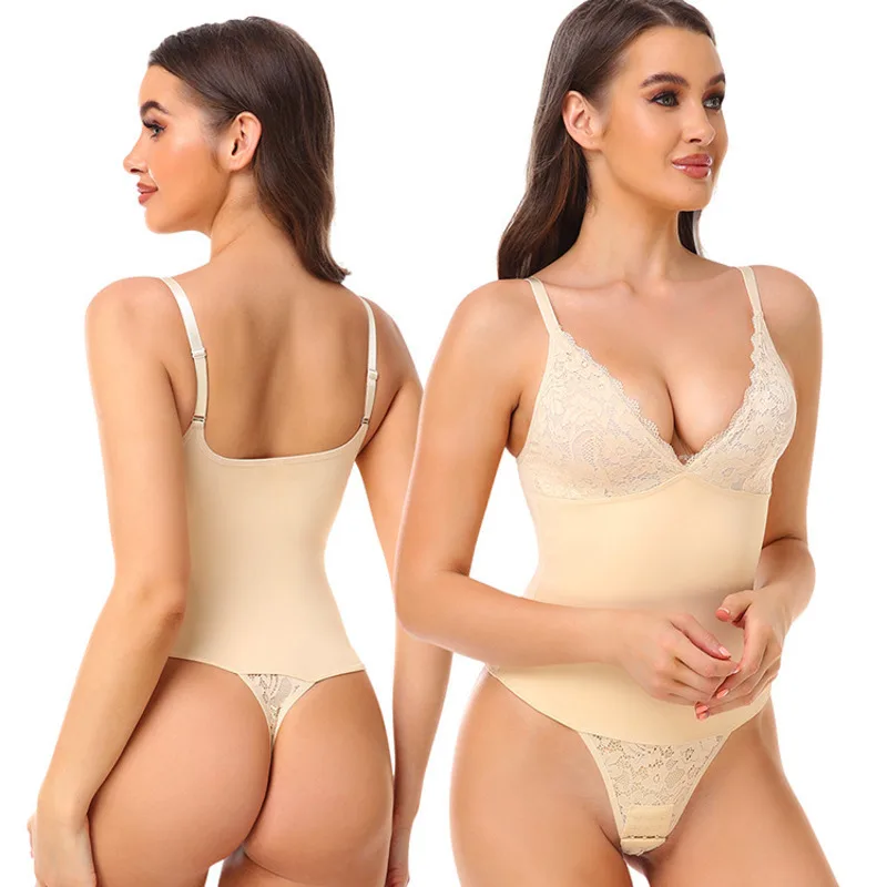 

Thong Shapewear Bodysuit for Women Tummy Control Tightening Body Shaping Briefs for Women for Backless Wedding Dresses