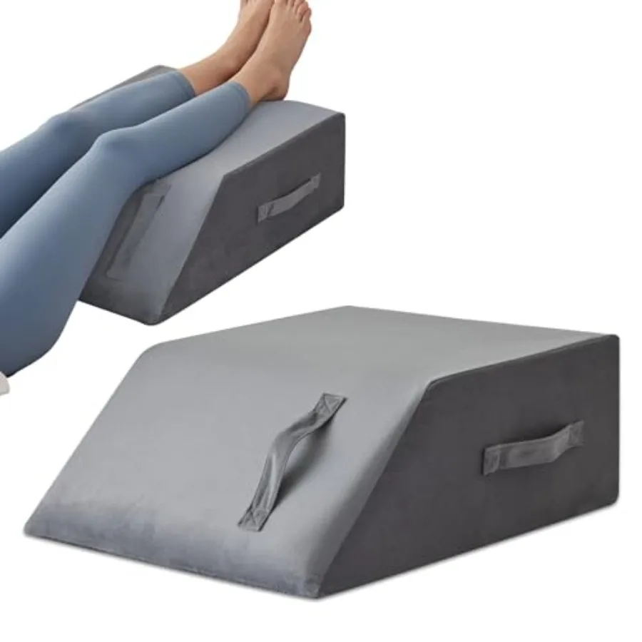 

Подушка для ног для подъема и поддержки, улучшающая кровообращение, при отеках, послеоперационная, из пены с эффектом памяти