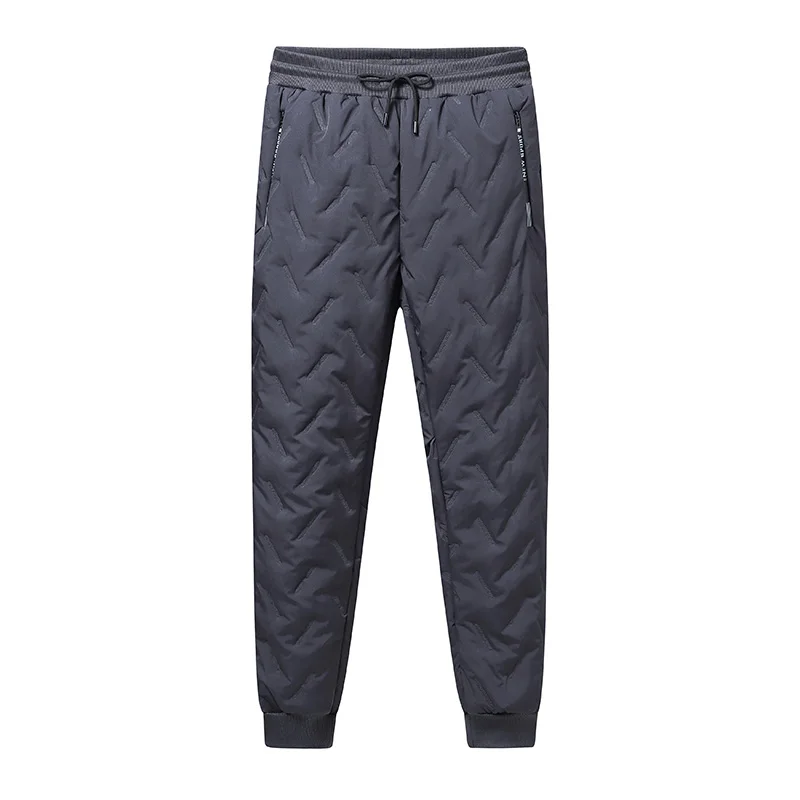 Neue Damen-Jogginghose aus Plüsch, dick, mit Fleece gefüttert, gerades Bein, wasserdichte Hose, winddichte Outdoor-Oberbekleidung, Thermohose – Detail 11