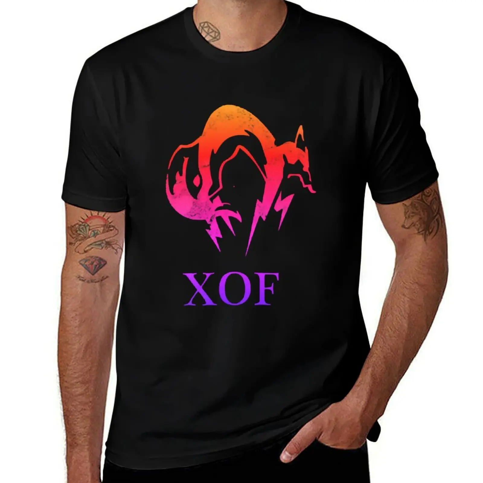 

Xof T-Shirt t shirt man cotton mens graphic t shirts man t shirt heavy cotton T-Shirt