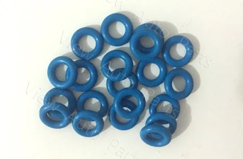 20pcs Fuel Injector Rubber Seal Orings For Peugeot Renaulte Fuel Injector Repair Kit 280158034 7.8*3.71mm VD-OR-21025