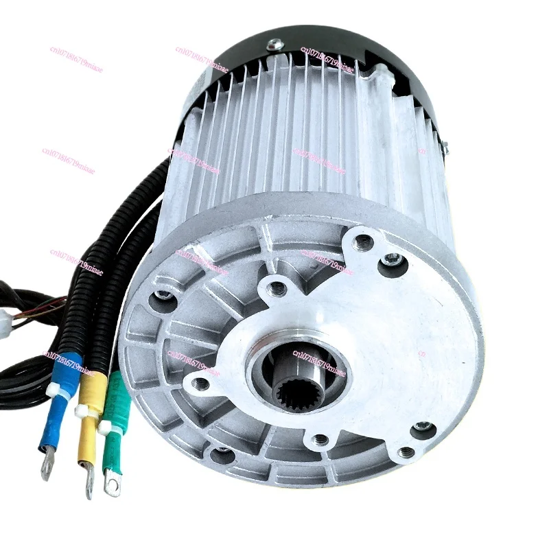 Electric vehicle motor tricycle 60V3000W high-speed and high-power DC brushless differential motor 48v72v