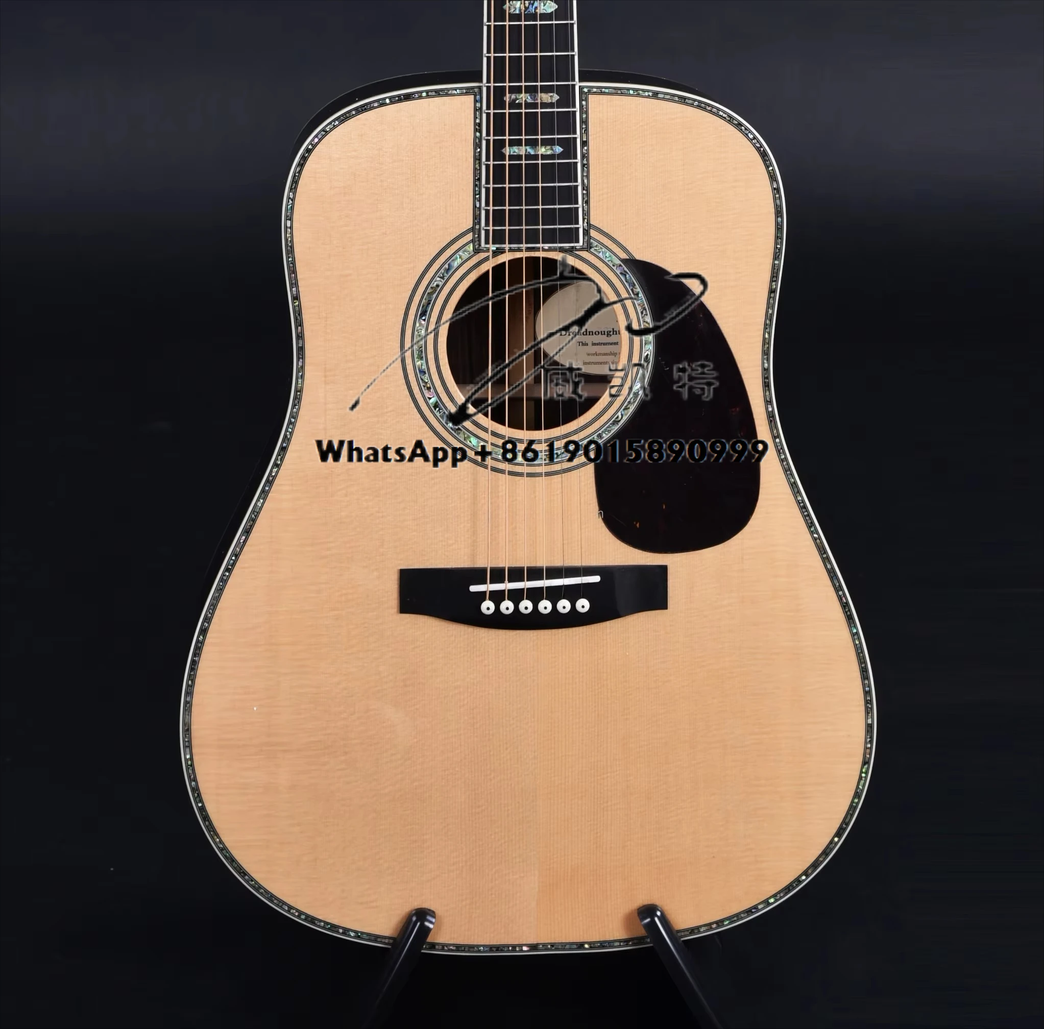 

Full Solid Wood 41 Inch Acoustic Guitar, Acoustic Electric Guitar,handmade Solid Wood Guitar,